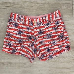 Lilly Pulitzer Rare 4th of July print shorts